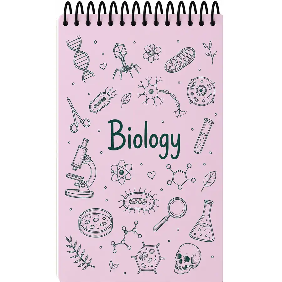 Zist Model A6 Dot Grid Notebook, 100 Sheets – Pink