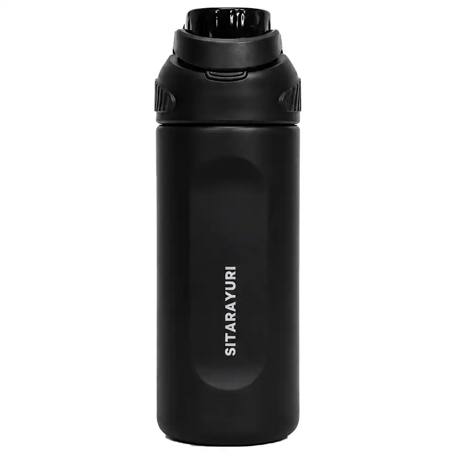 Sitarayuri travel mug, model VT4899, capacity 580 ml, black color