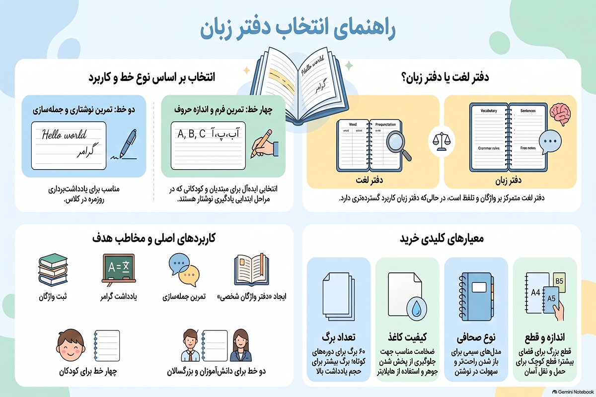 راهنمای انتخاب دفتر زبان مناسب