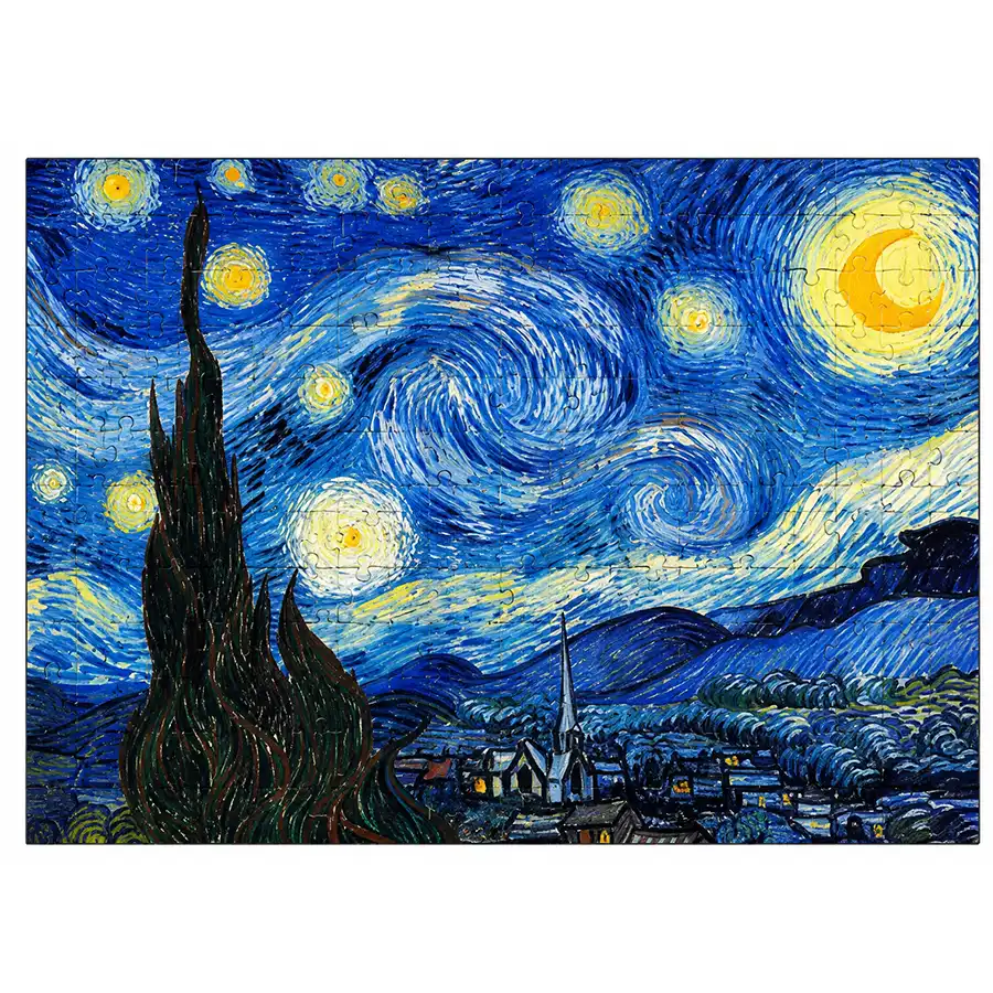 Rikordi 170-piece puzzle, Starry Night design