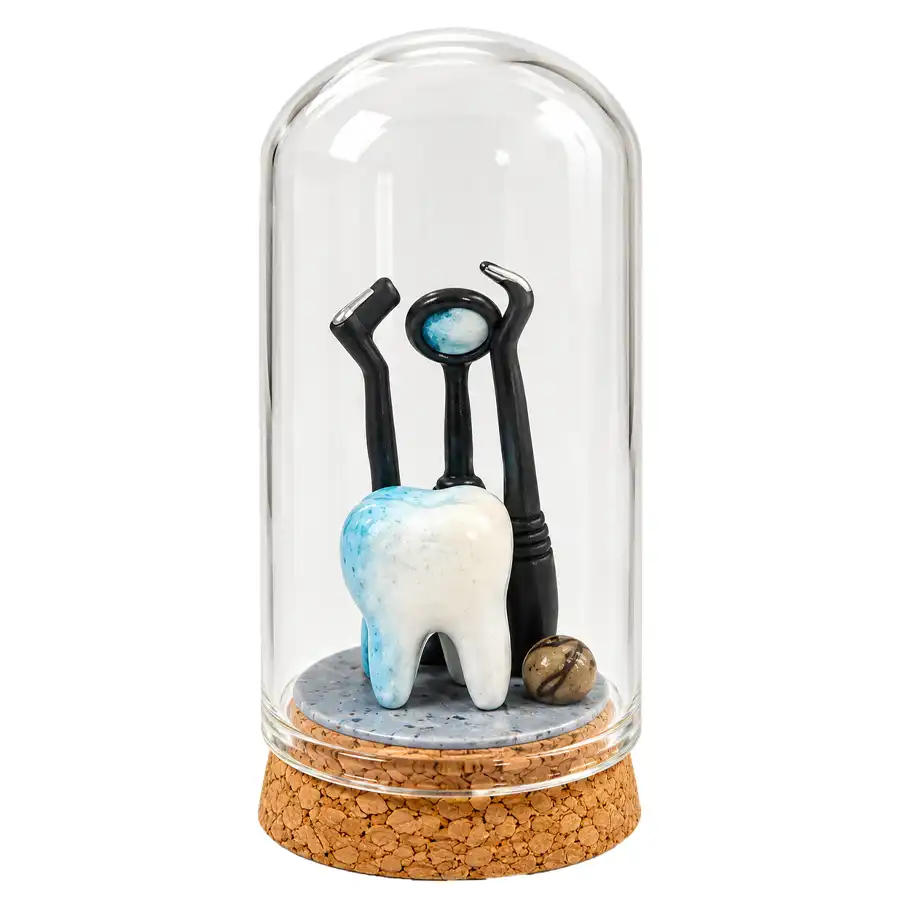 Miniature dentist model ball, size 8
