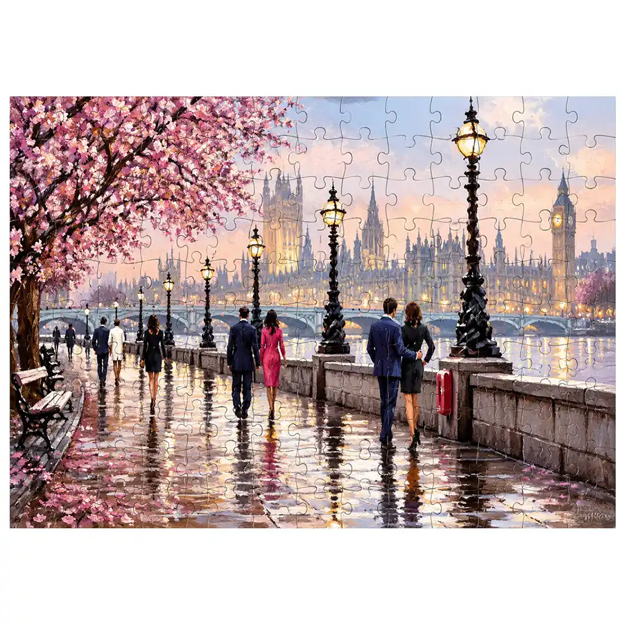 170-piece Ricordy puzzle, Road of Love design