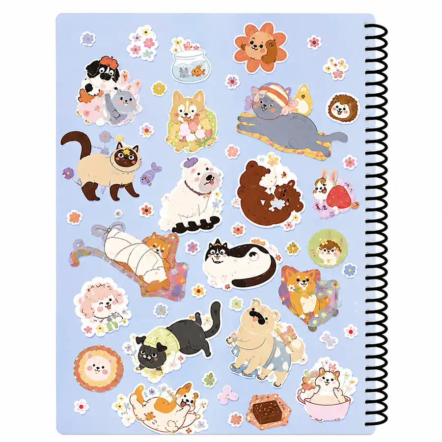 Lango 100-sheet exercise book, Hag May series, design 2