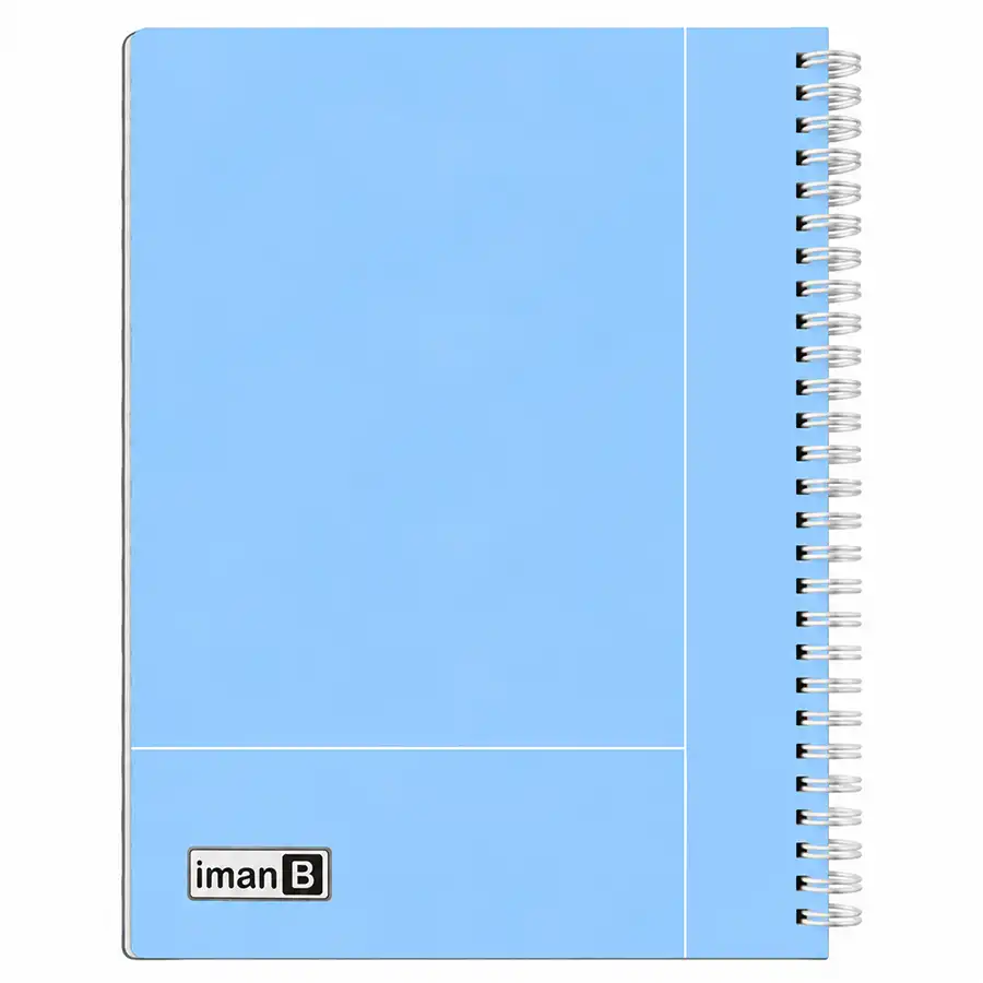 Iman 80-page exercise book, model 9406, sky blue color