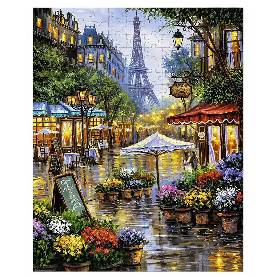 170-piece puzzle from Ricordi, Paris design
