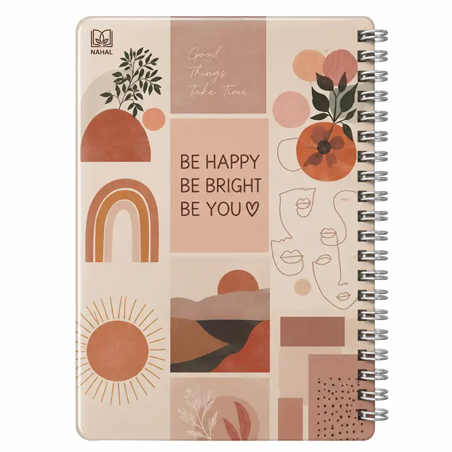 Notebook 160 sheets of seedlings, design number 4