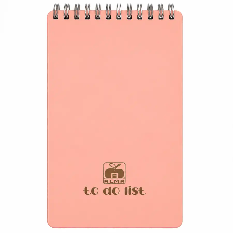 Nahal notebook, 100 sheets, model To Dolist, pink color