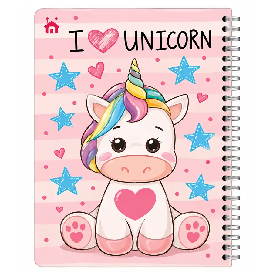 Nahal 60-page notebook with margins, model 7620, design number 6