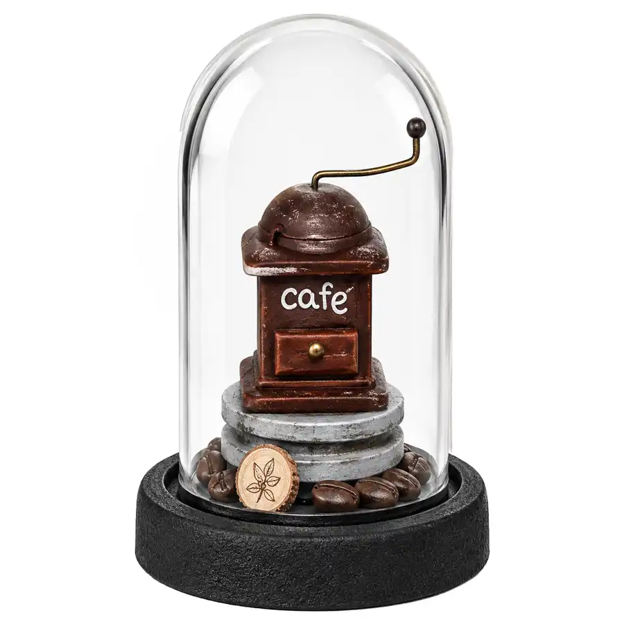 Miniature coffee grinder model ball, size 9