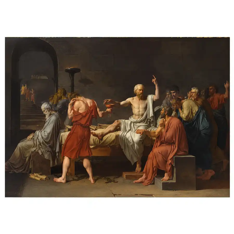 King's 500-piece puzzle The Death of Socrates