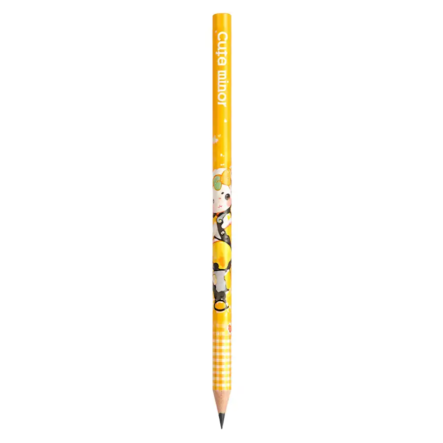 Black pencil, mine, patterned model