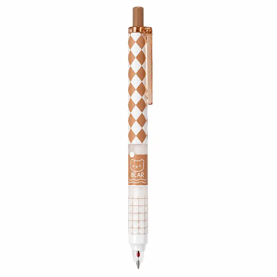 Fantasy Pen 0.5 Mocha Checkered Model Design 3